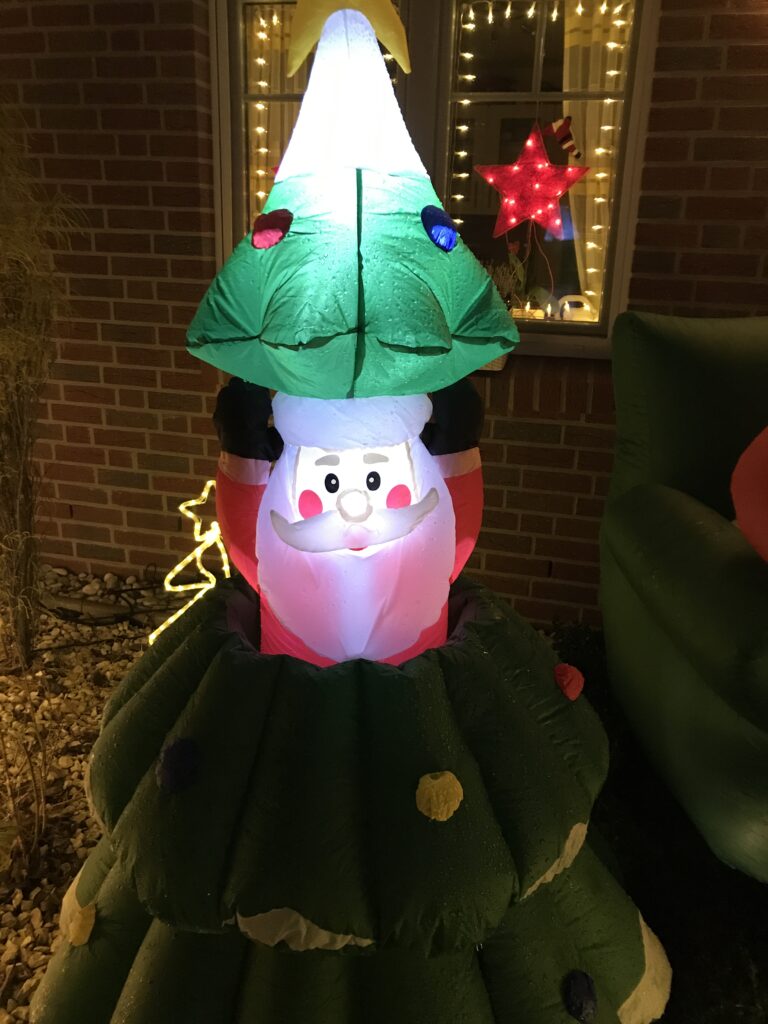 LED Aufblasfigur "Weihnachtsbaum"